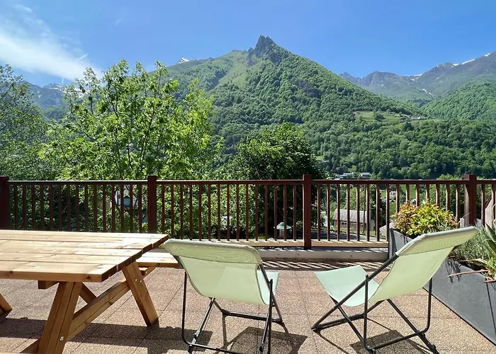 公寓 Duplex & Terrasse Panoramique. Parking. Piscine Ete 科特雷